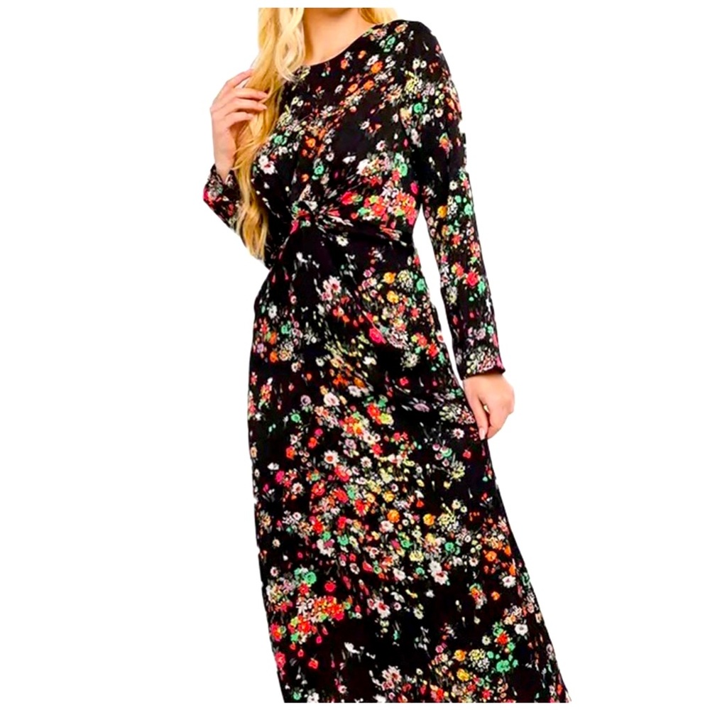 NEW H&M silk Maxi dress